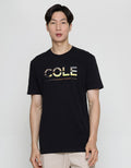 Cole Wording Forest Print Kaos Pria