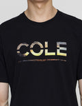 Cole Wording Forest Print Kaos Pria