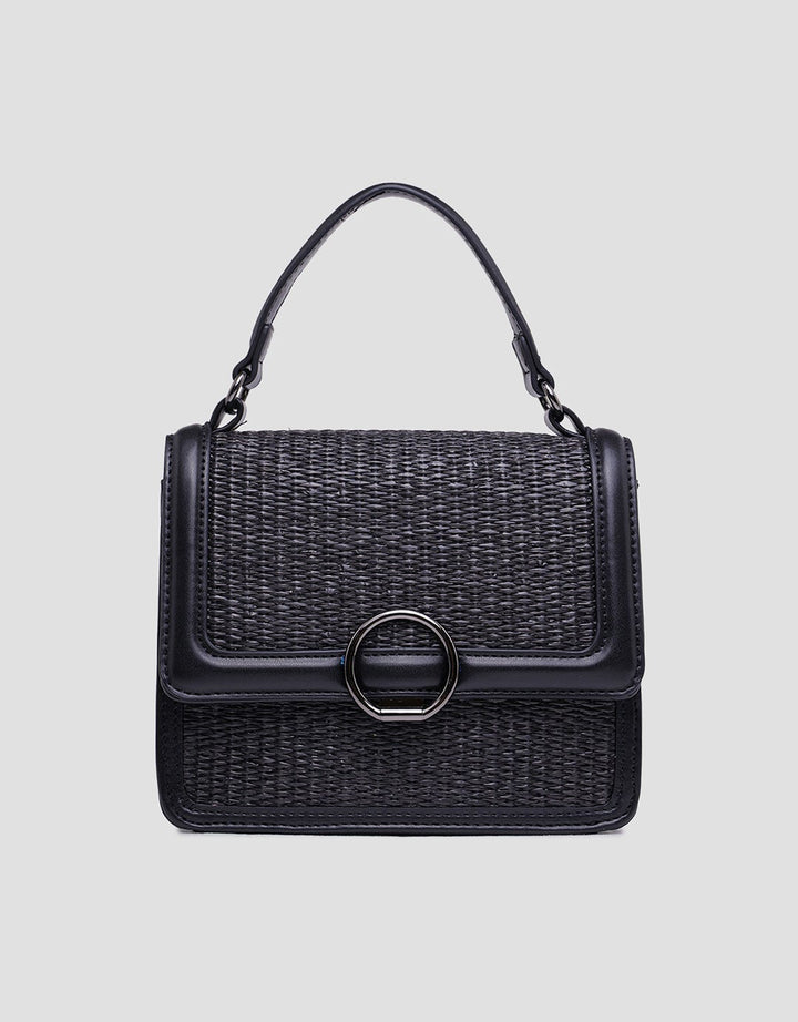 Connexion Rupa Hanbag Button Wanita