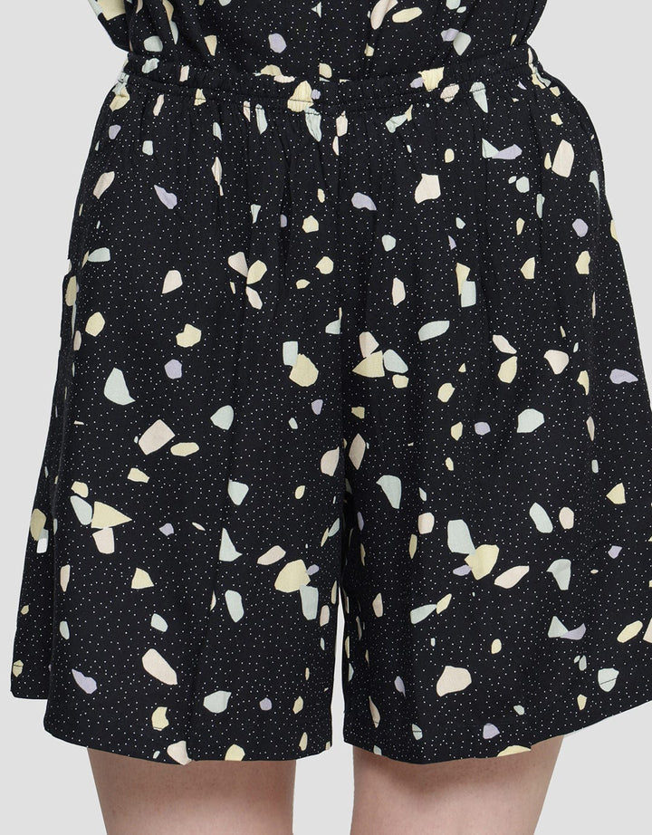 Nevada Piyama Set Wanita Prints Terrazo