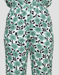 Nevada Women's Pajama Set Print Blue Flower