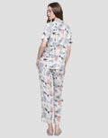 Nevada Pajama Set Women Big Abstract Print