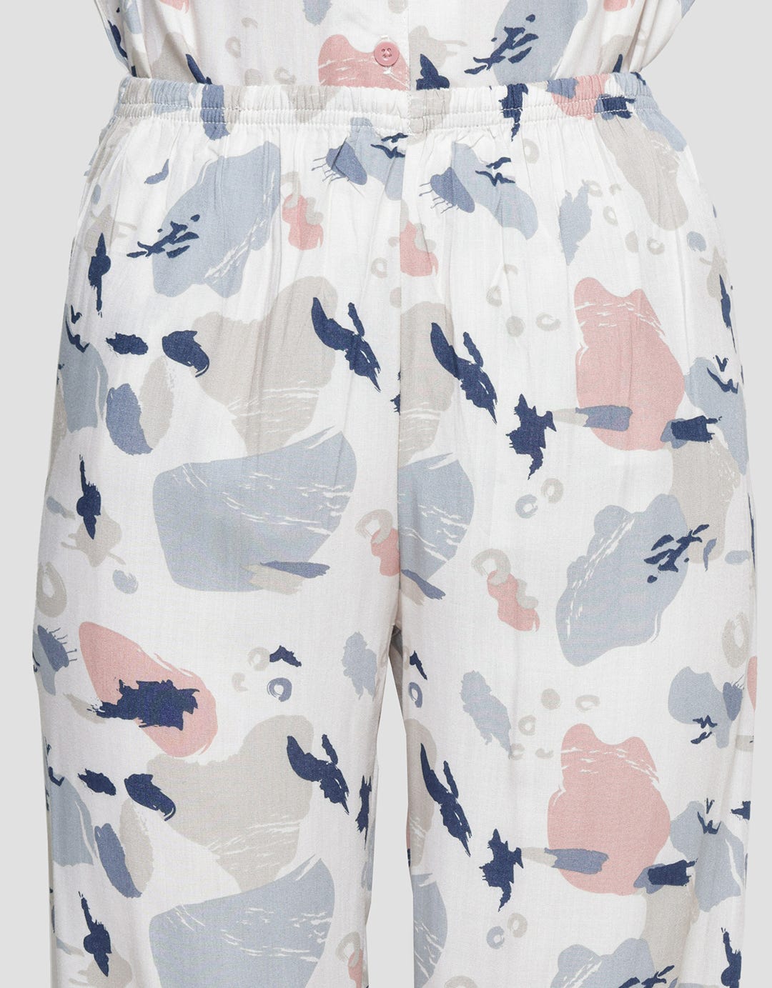 Nevada Piyama Set Wanita Print Big Abstrak