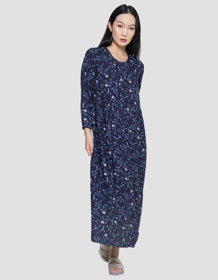 St. Yves Spring Night Maxi Dress Lengan Panjang Wanita