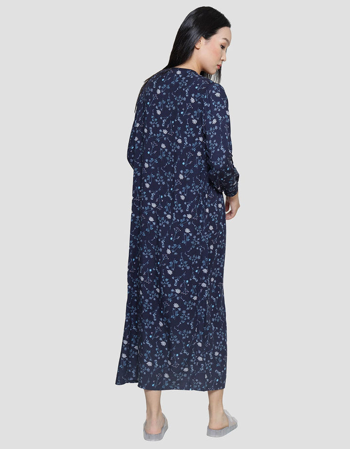 St. Yves Spring Night Maxi Dress Lengan Panjang Wanita
