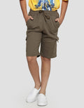 Nevada Solid Cargo Boys Shorts