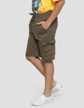 Nevada Solid Cargo Boys Shorts