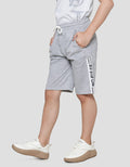 Nevada Side Print No Rules Celana Pendek Knit Anak Laki-Laki