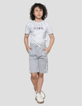 Nevada Side Print No Rules Celana Pendek Knit Anak Laki-Laki