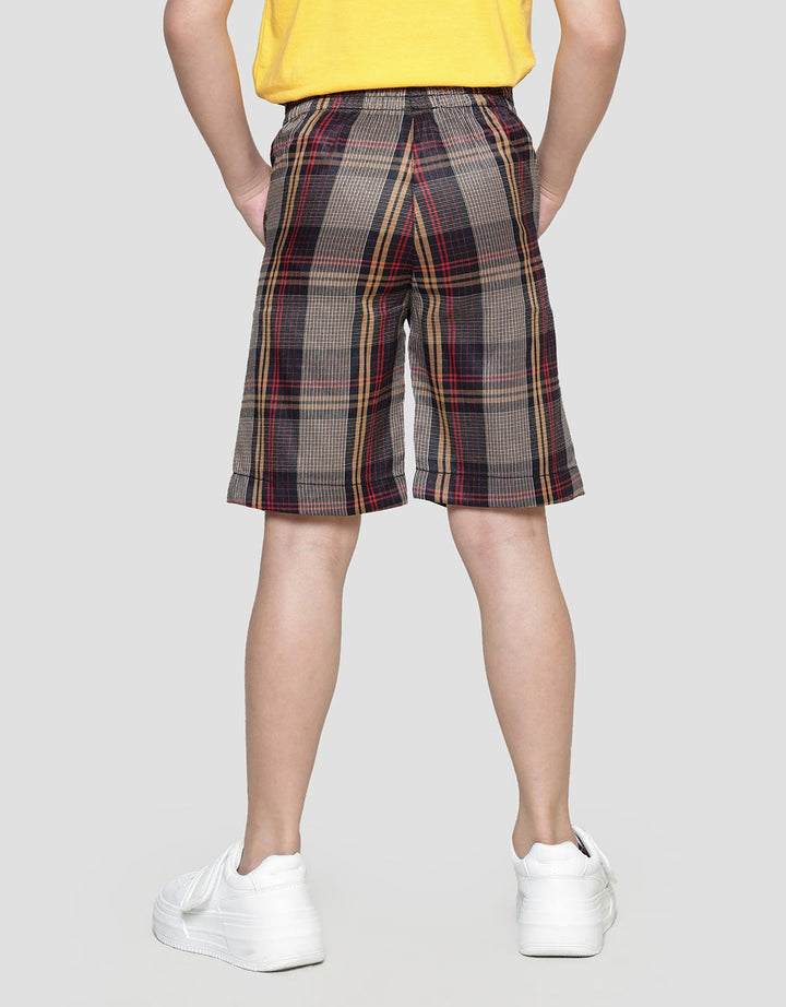 Nevada Woven Yarndyed Big Box Boys Shorts