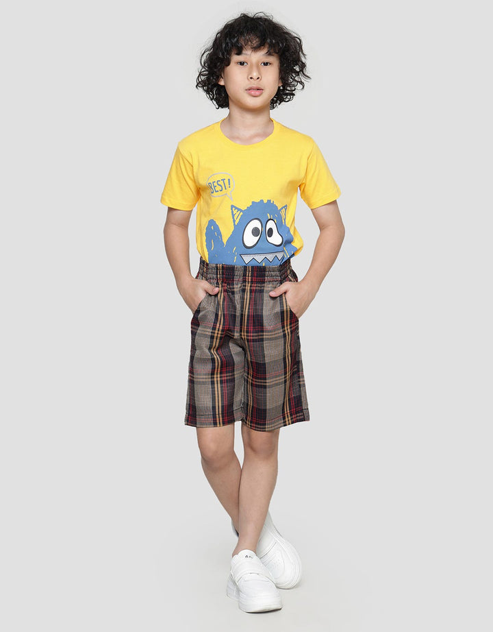 Nevada Woven Yarndyed Big Box Boys Shorts