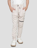 Nevada Solid Zipper Pocket Boys Jogger Pants