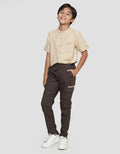 Nevada Woven Rubber Cargo Non Stretch Boys Pants