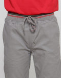 Nevada Woven Rib Stripe Basic Non Stretch Boys Long Pants