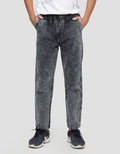 Nevada Karet Solid Loosfit Celana Denim Anak Laki-Laki