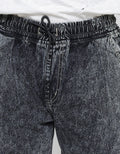 Nevada Karet Solid Loosfit Celana Denim Anak Laki-Laki