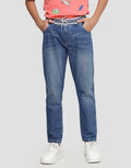 Nevada Boys Basic Rib Denim Pants
