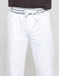 Nevada White Rib Boys Denim Pants