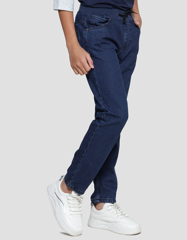 Nevada Rib Basic Celana Denim Anak Laki-laki