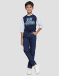 Nevada Rib Basic Celana Denim Anak Laki-laki