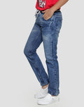 Nevada Washing Paha & Spider Celana Denim Rib Anak Laki-laki