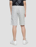 Nevada Woven Textured Geometri Celana Pendek Anak Laki-Laki