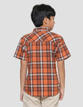 Nevada Yarndyed Check Boys Short Sleeve Shirt