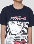 Nevada Cut N Sew Anime Boys Short Sleeve T-Shirt