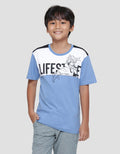 Nevada Print Cut N Sew Lifestyle Anime Boys Short Sleeve T-Shirt