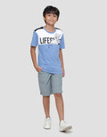 Nevada Print Cut N Sew Lifestyle Anime Boys Short Sleeve T-Shirt