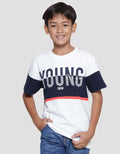 Nevada Print Cut N Sew Young Crew Boys Short Sleeve T-Shirt