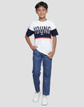 Nevada Print Cut N Sew Young Crew Boys Short Sleeve T-Shirt