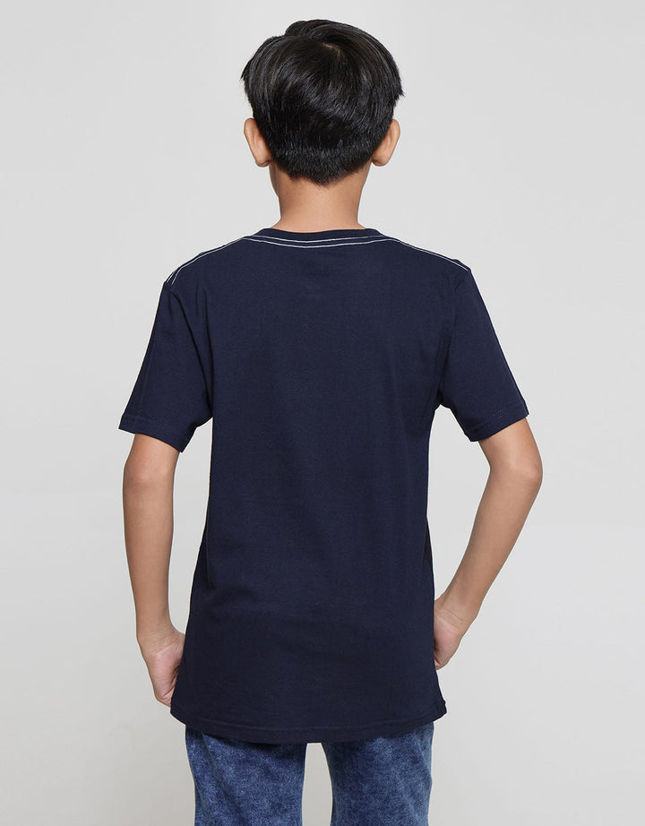 Nevada Print Cut N Sew Strenght Boys Short Sleeve T-Shirt