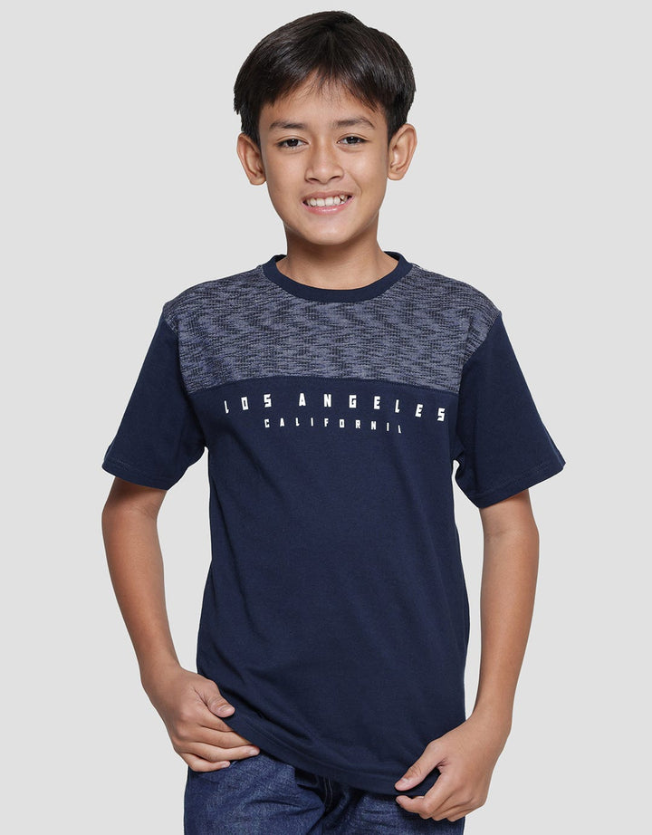 Nevada Mix Texture Kaos Anak Laki-laki