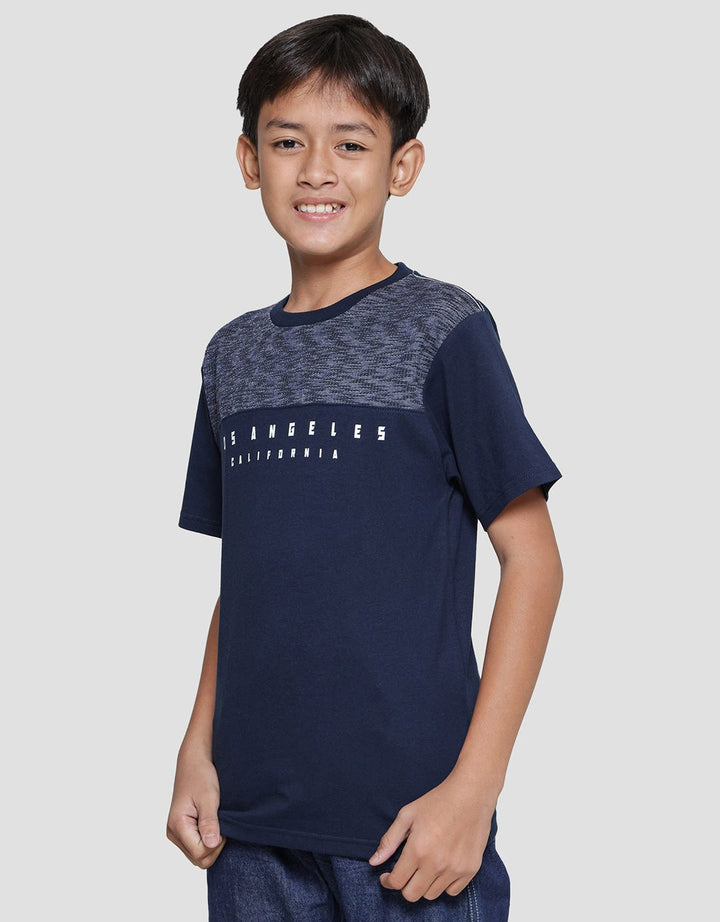 Nevada Mix Texture Kaos Anak Laki-laki