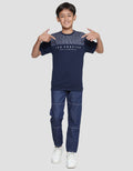 Nevada Mix Texture Kaos Anak Laki-laki