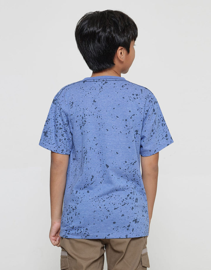 Nevada Print Anime Invincible Kaos Lengan Pendek Anak Laki-Laki