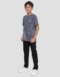 Nevada Kaos Lengan Pendek Fullprint Splash Anak Laki-laki