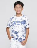Nevada Kaos Lengan Pendek Anak Laki-laki Print California