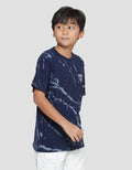 Nevada Kaos Lengan Pendek Anak Laki-laki Print Splash California