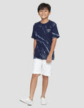 Nevada Kaos Lengan Pendek Anak Laki-laki Print Splash California