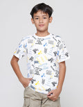 Nevada Fullprint Splash Grafity Boys Short Sleeve T-Shirt