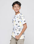 Nevada Fullprint Splash Grafity Boys Short Sleeve T-Shirt