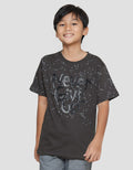 Nevada Print Splash Never Giveup Kaos Lengan Pendek Anak Laki-Laki
