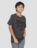 Nevada Print Splash Never Giveup Kaos Lengan Pendek Anak Laki-Laki
