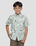 Nevada Linen Cross Slub Ethnic Boys Shirt