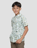 Nevada Linen Cross Slub Ethnic Boys Shirt