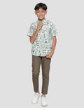 Nevada Linen Cross Slub Ethnic Boys Shirt
