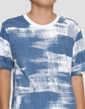 Nevada Kaos Lengan Pendek Anak Laki-laki Print Painting Blue