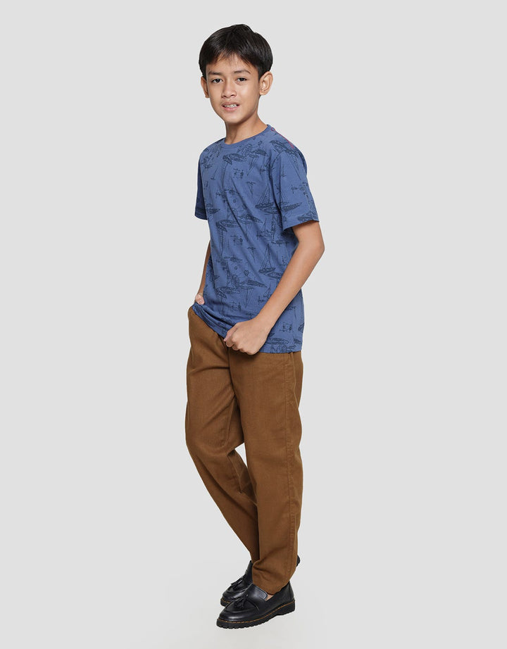Nevada Fullprint Nautica Boys Short Sleeve T-Shirt